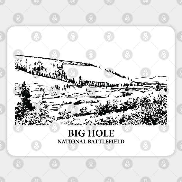 Big Hole National Battlefield Sticker by Lakeric